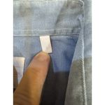 Ann Mashburn  Blue 3/4 Sleeve Size Small Popover Tunic Collared Preppy Photo 4