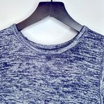 Rag and Bone  Split Back Nicole Tank in Heathered Blue‎ Marled Knit Size XS Photo 6