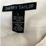 Sherry Taylor Skirt Women L‎ Tan Black Floral Cottage Workwear Earthy Boho Chic Size L Photo 1