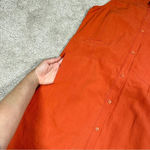 Nau Flaxible Tank Mini Dress Sleeveless Linen Blend in Orange Size XS Photo 7