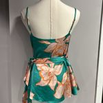 Anthropologie NWT Hutch real orange floral tropical wrap tank - S ($128) Photo 5