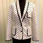 EXPRESS white with black polka dots blazer. EUC Photo 1