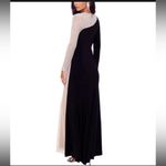 XScape Caviar Crystal Embellished Jersey Gown Dress Photo 2