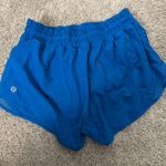 Lululemon Hotty Hot Blue Shorts Photo 1