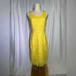 Banana Republic  Yellow Lace Dress | 2 NWT Photo 1