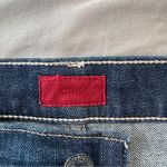 Mother Insider Crop Step Fray Speed Racer Red Side Stripe Jeans Blue Size 24 Photo 8