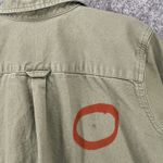 Duluth Trading Co Shacket Womens XXL Green Button Up Utility Jacket Gorpcore Size 2X Photo 4