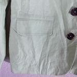 Camila Coelho  Linen Blend Mint Green Adam Blazer Size S Photo 4