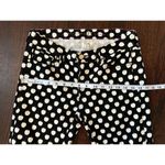 Kate Spade  Black With White Apple Pattern "Broome Street” Slim Jeans Size 27 Photo 11