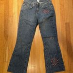 Cache  Studded Jeans Size 6 Photo 0