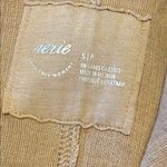 Aerie  Big Hug V-Neck Waffle Sweatshirt in a brown/camel/tan  Oversized Small Photo 6