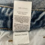 PacSun  Mom Jeans 26 Womens Button Fly Distressed Casual High Rise Light Wash Photo 7