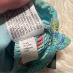 Wild Fable  Swirl Marble Halter Crop Top Aqua Blue L Photo 10