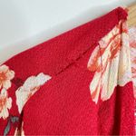 Xhilaration  Kimono Robe Cover Up Floral Print Size Xl/XXL Rayon Boho Beachy Photo 12