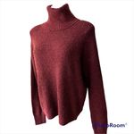 Abound NWT  Thermal Turtleneck Sweater, Red Pomegranate Photo 2