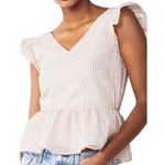 Draper James Like new  Seersucker top 4 Photo 1