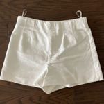 ZARA  Women's White Shorts Photo 0