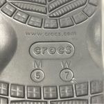 Crocs BAYA TWO STRAP SLIDE SANDAL ICONIC COMFORT UNISEX MEN 5 WOMEN 7 BLACK NEW Photo 7