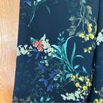 Chico's Floral Wide Leg Soft Pull On Pants Size 1 US 8 Medium Photo 4