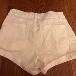 Francesca's White denim shorts Photo 1