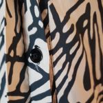 Bcbg MaxAzria zebra combo jersey shirt dress 90’s vintage Photo 4
