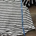 We The Free  Raw Hem Striped Long Sleeve Top M Photo 4