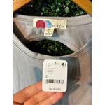 Free People  FP BEACH Simone Maxi Exposed Back Dress Size Small NWT Gray Photo 3