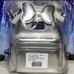 Lounge Fly Disney parks platinum drip 100th anniversary Metallic mini backpack Photo 0