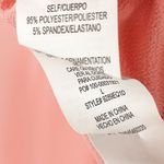 Urban Outfitters Sequin Hearts Coral Pink Floral Lace V-Neck Short Sleeve Tunic Dress Large Photo 5