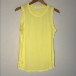 Athleta  Breezy Tank Top Honeysuckle Yellow Medium Athletic Athleisure 384043 Photo 2