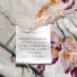 Style Rack LA • Women’s Open Kimono Shacket White Floral Dolman Batwing Sz. Sm Photo 8