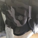 Athleta  Mesh Racer Run Short 4" Camo Black Gray Women's Size XS Photo 5