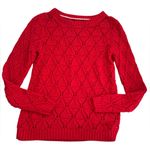 Tommy Hilfiger Women's Vibrant Red Knit Sweater Photo 0