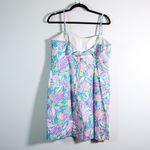 Lilly Pulitzer Shelli Lace Crochet Sheath Stretch Turtle Wave Mini Dress 12 Photo 4