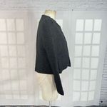 joe's jeans Joe’s black tweed bronze metallic grey hem jacket size medium Photo 4