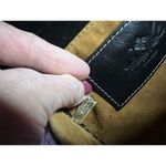 Patricia Nash Black Leather Mini Barrel Crossbody Bag Photo 6