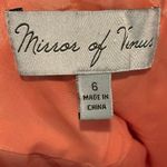 Anthropologie  Mirror of Venus Pink Salmon Formal Dress - size 6 Photo 3