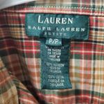 Ralph Lauren Lauren  Size P/P Snap Down‎ 100% Cotton Long Sleeve Shirt Photo 3