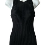 Universal Standard  ribbed knit tank black 14-18 S Photo 0
