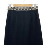 Vintage Dorothy Schoelen Black Ribbed Knit Sweater Skirt & Jacket Set Size 10 Photo 13