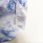 Joe Fresh  Blue White Tie Dye Popover Blouse Size Large Photo 7