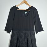 Plenty By Tracy Reese Plenty By Tracy Reece Anthropologie Black Eliza Fit & Flare Dress Size 12 Photo 2