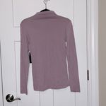 Black Tape_ NWT Black Tape Long Sleeve Mock Neck - Powder Purple Photo 2