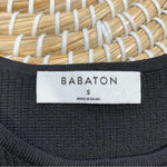 Babaton Aritzia  Sculpt Knit Racerback Cropped Tank Top in Black S Photo 8