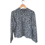 Sundry  LEOPARD PRINT FUNNELNECK SWEATSHIRT Photo 4