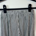 Brandy Melville John Galt Womens Tiden Pants Black White Striped High Rise Small Photo 8