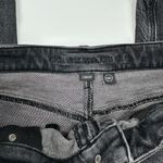 American Eagle  Black High Waisted Strigid Mom Jeans 12 Long Photo 4