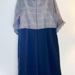 Mlle Gabrielle  Dress Professional Plaid Blouse Top Black Skirt Dress Sz 2X NWT Photo 1