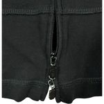 Eileen Fisher  Black Zip Up Jacket Lightweight Cotton Stretch Women’s sz large‎ Photo 7