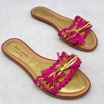 Kate Spade  Pink/Gold Slides Photo 0